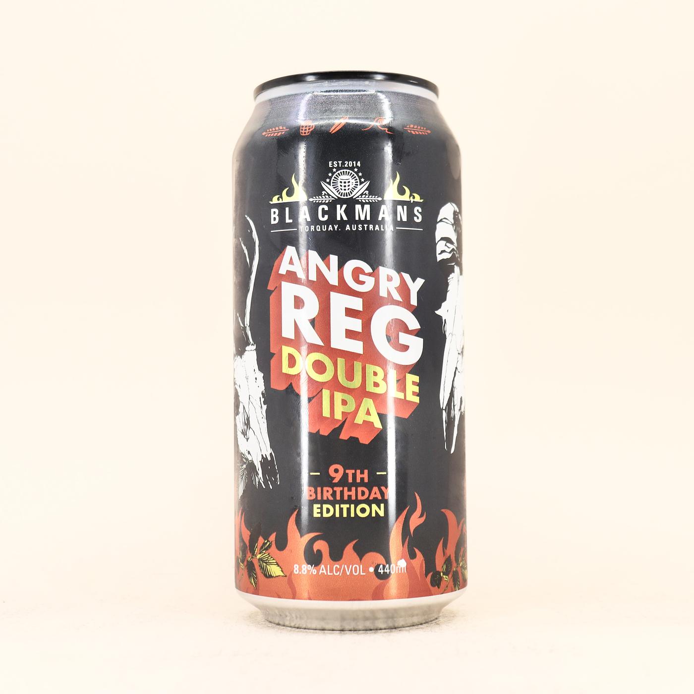 ANGRY REG DOUBLE IPA by Blackmans Brewery