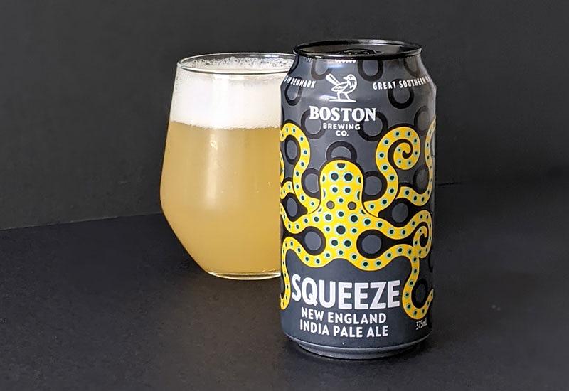 Squeeze NEIPA Quartet by Boston Brewing