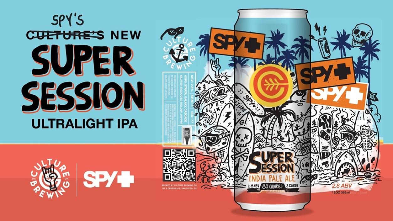 SPY+ Super Session IPA by Culture Brewing Co