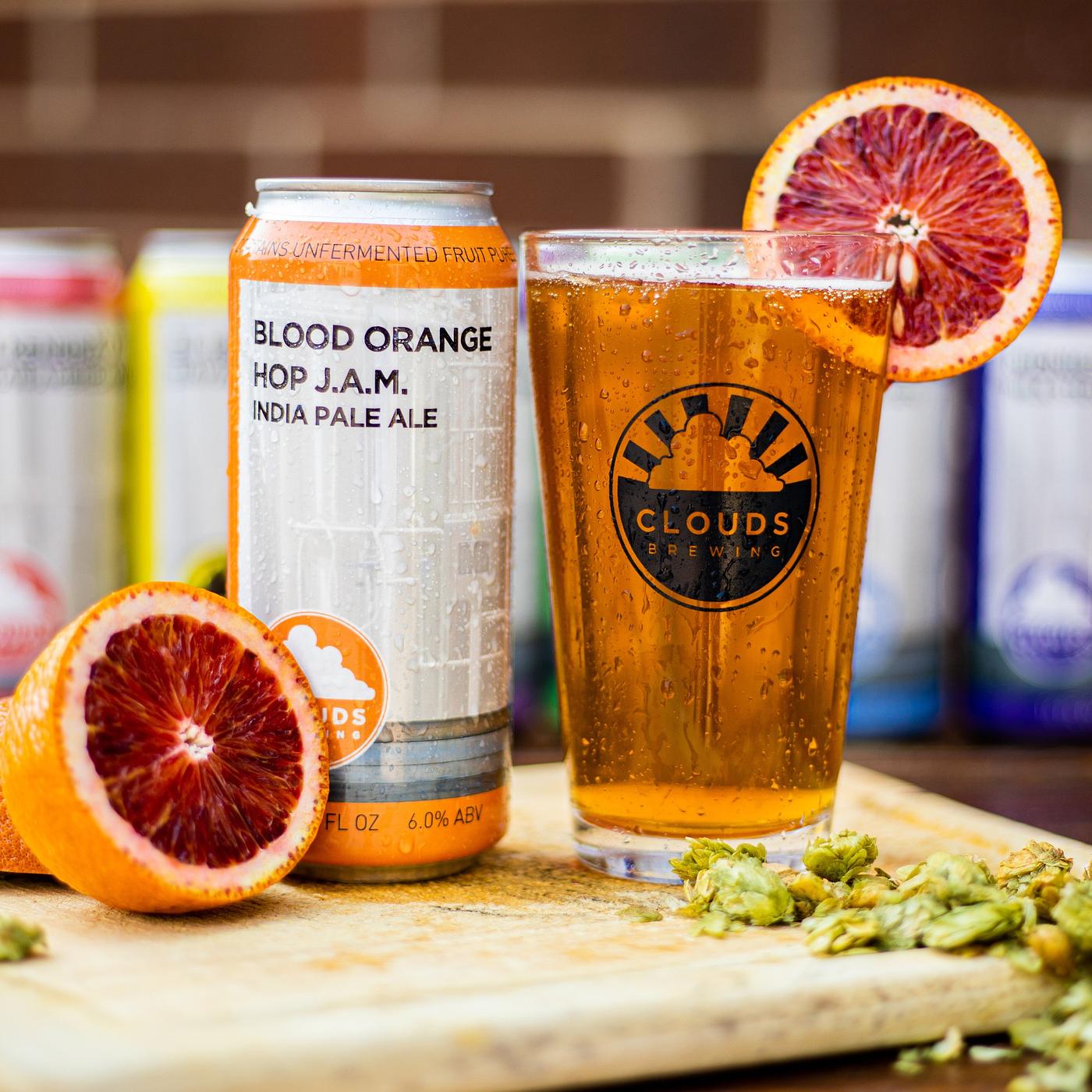Blood Orange Hop Jam by Clouds Brewing