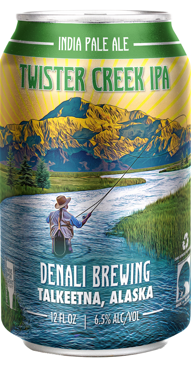 Twister Creek IPA by Denali Brewing Company