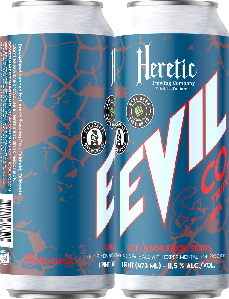Evil & Co Triple IPA Collaboration by Heretic Brewing Company