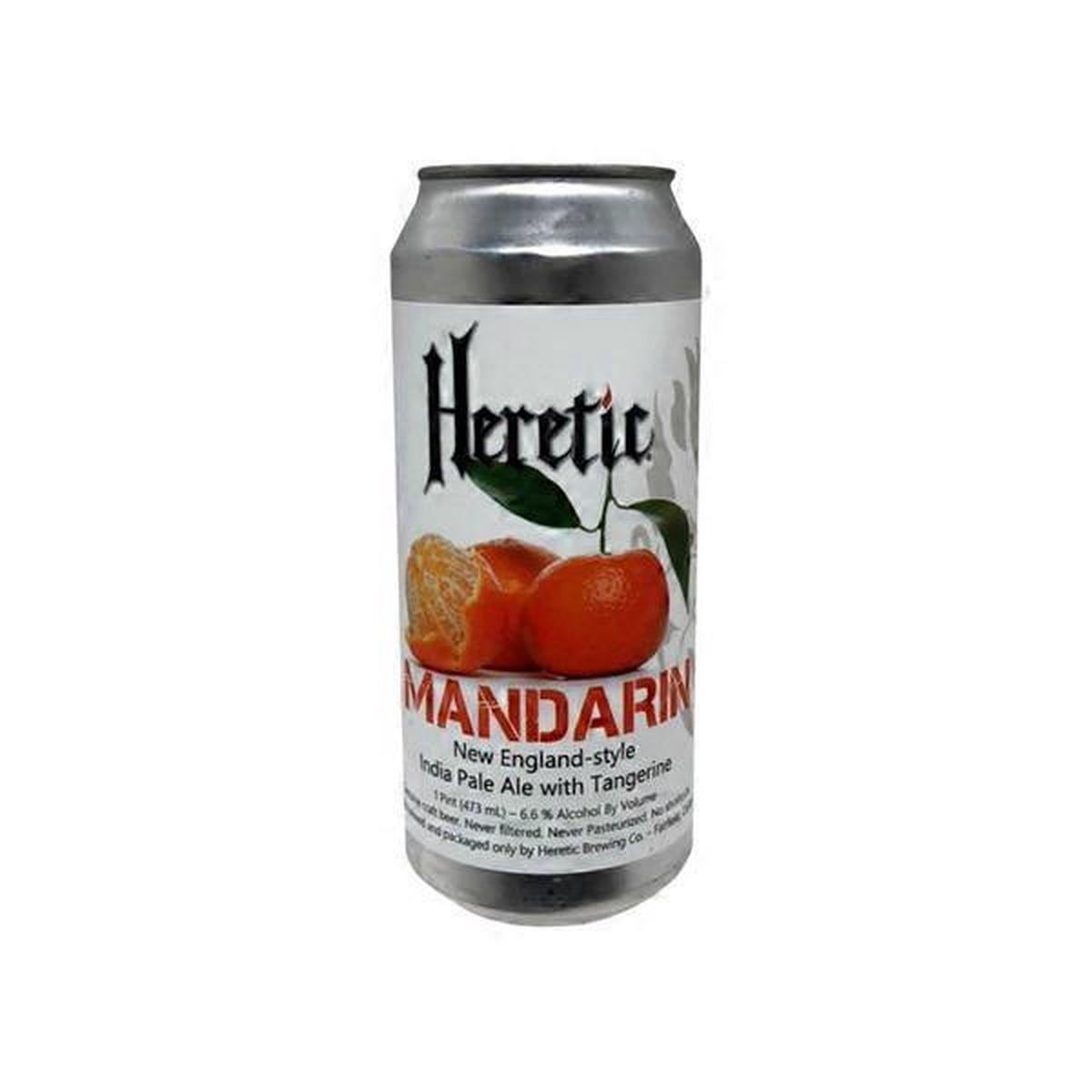 Mandarin IPA by Heretic Brewing Company