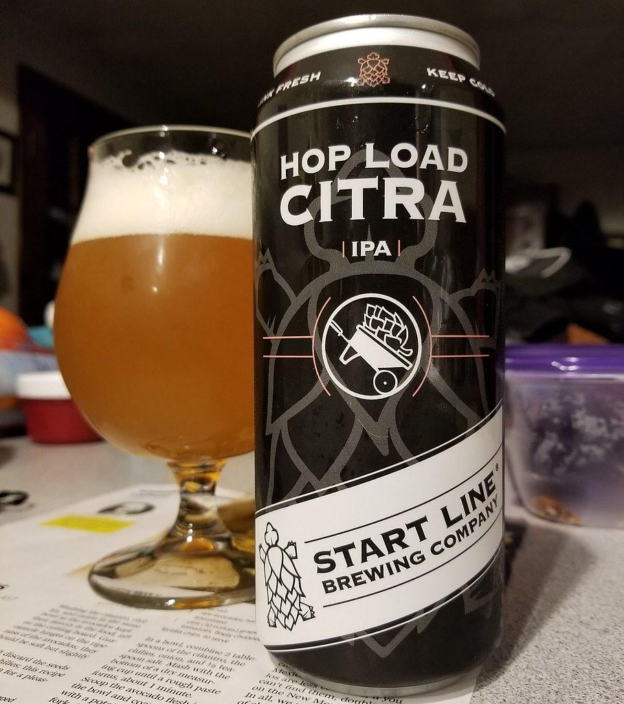 Hop Load Citra IPA by Start Line Brewing Company