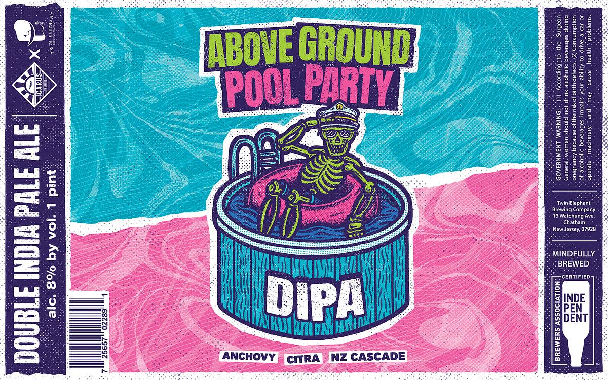 Above Ground Pool Party by Twin Elephant Brewing Company