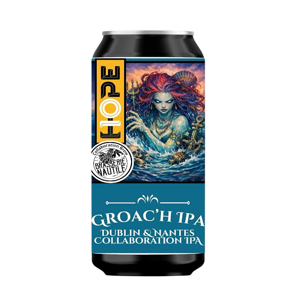Collaboration Brew, Groac'h IPA by Hope Craft Brewery