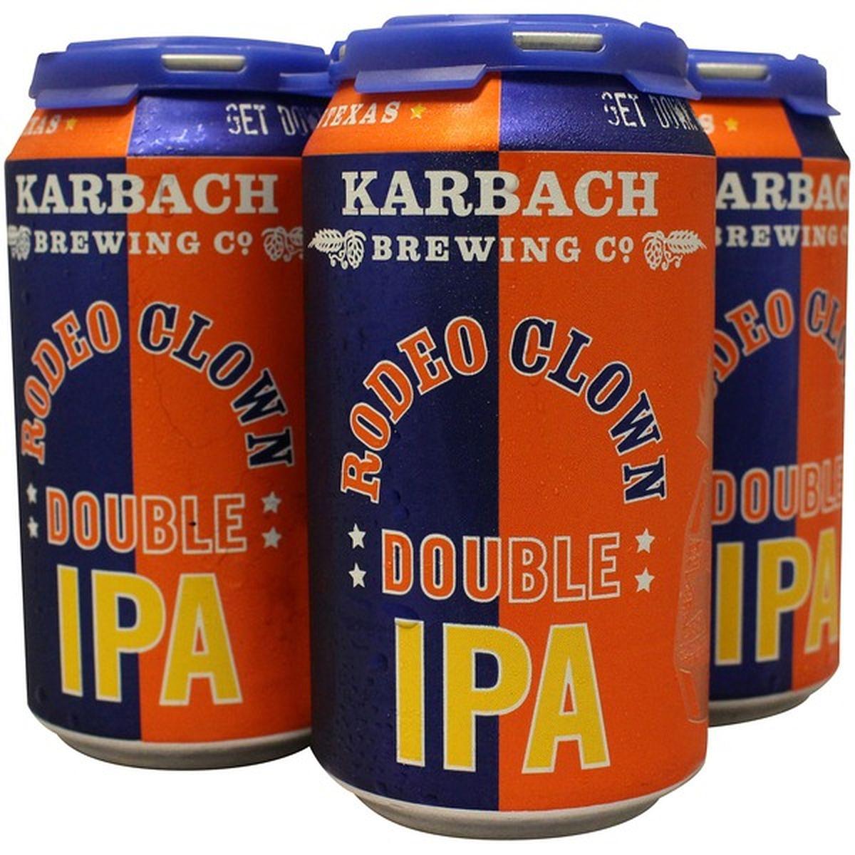Rodeo Clown Double IPA by Karbach Brewing Co