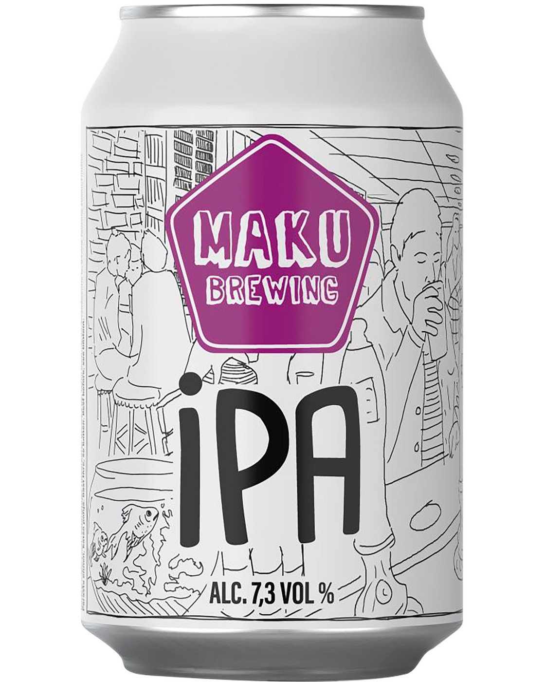 IPA 7,3% by Maku Brewing