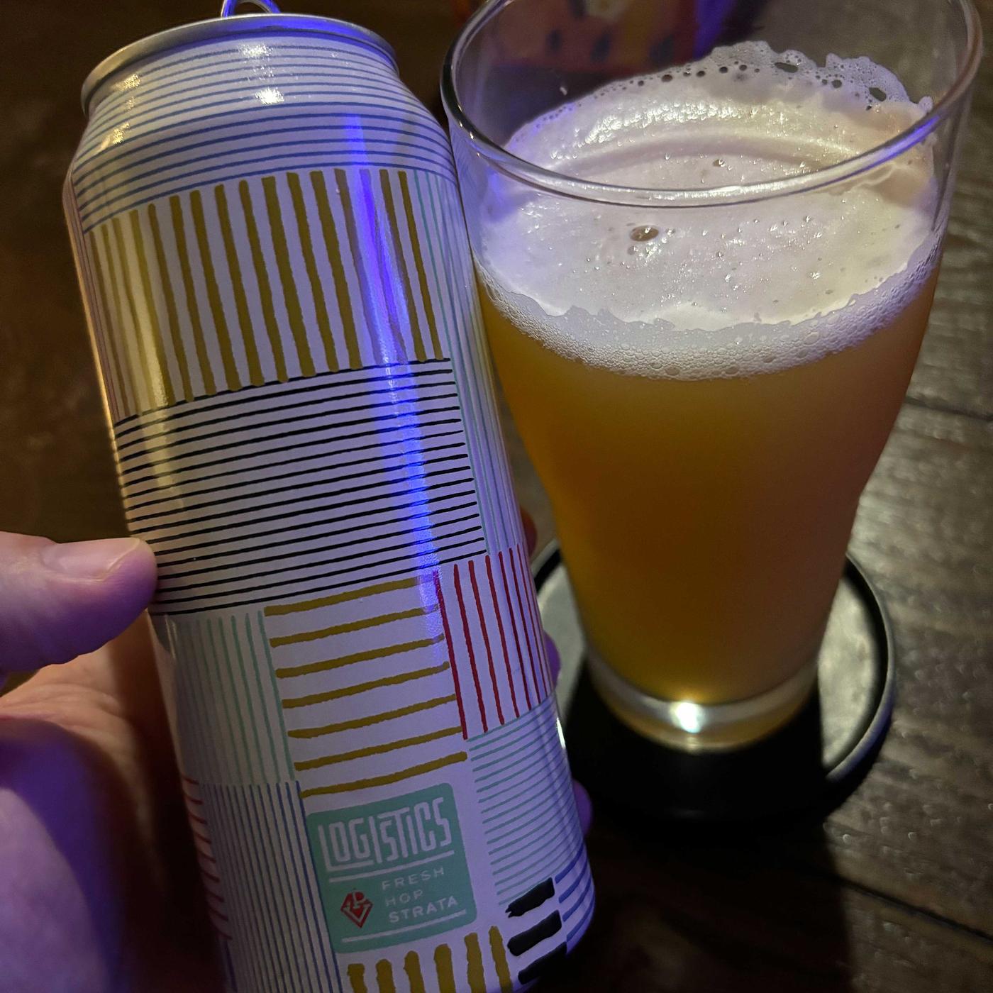 Strata Logistics Fresh Hop IPA by Pueblo Vida Brewing Co