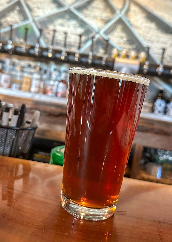 Non Alcoholic NEIPA by Twisted Rail Brewing Company