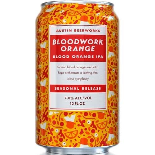 Bloodwork Orange by Austin Beerworks