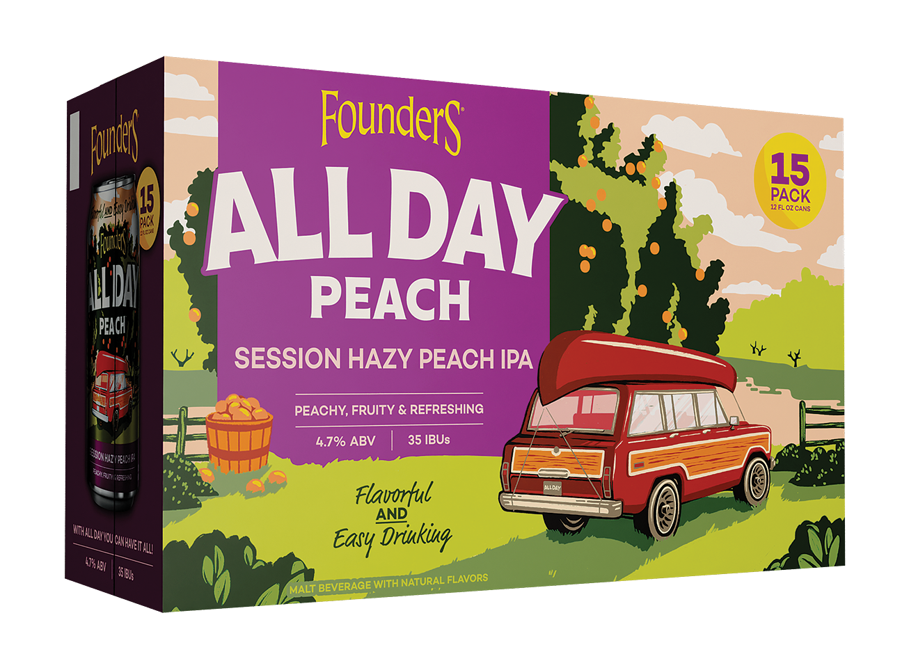 ALL DAY PEACH by Gad Dam Brewing