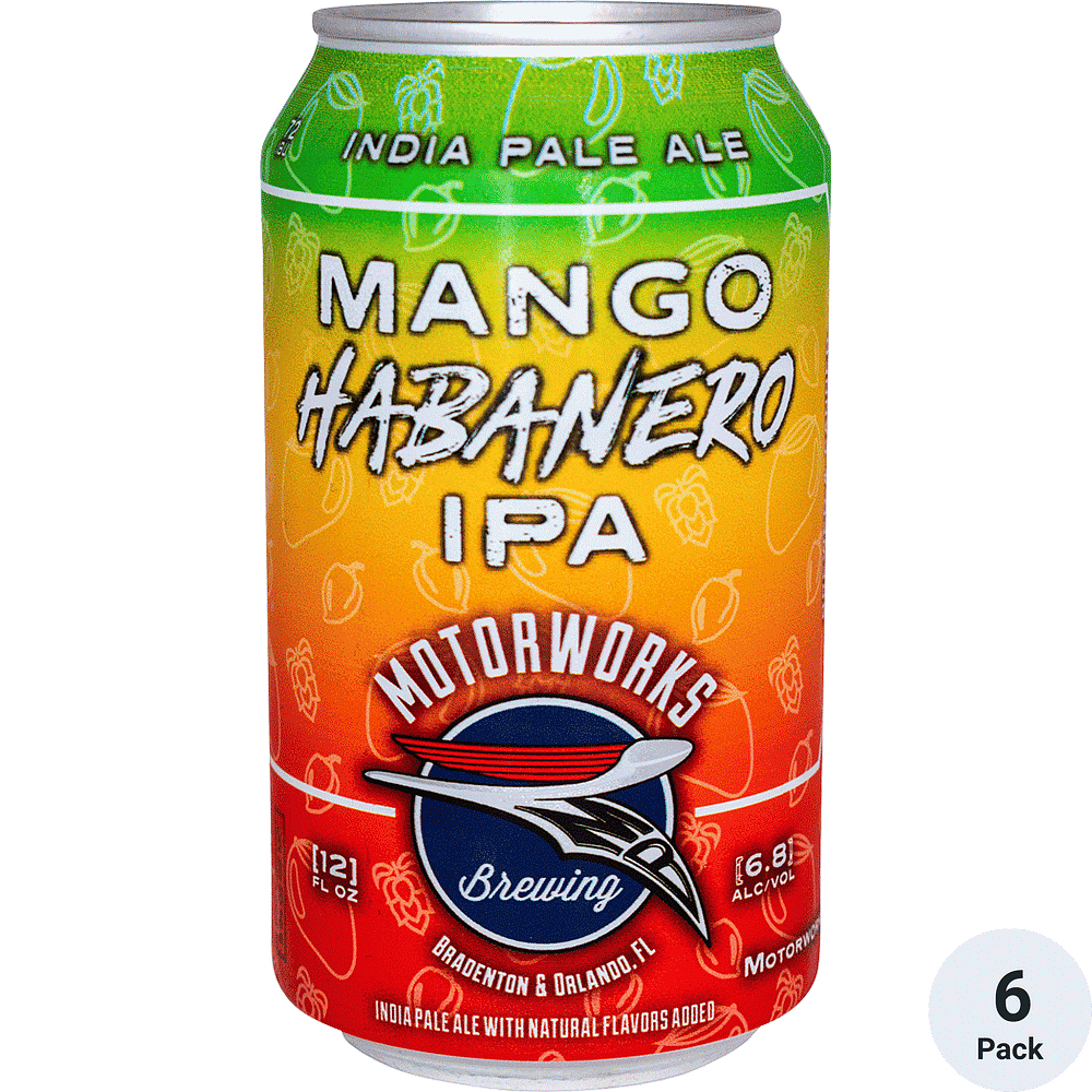 Mango Habanero NEIPA by Brass Works Brewing Company LLC