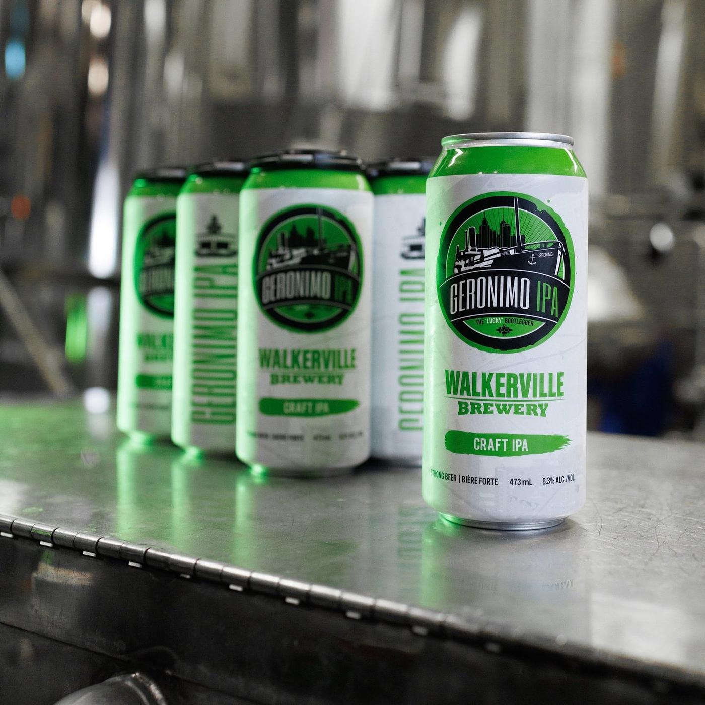 Geronimo IPA by Walkerville Brewery