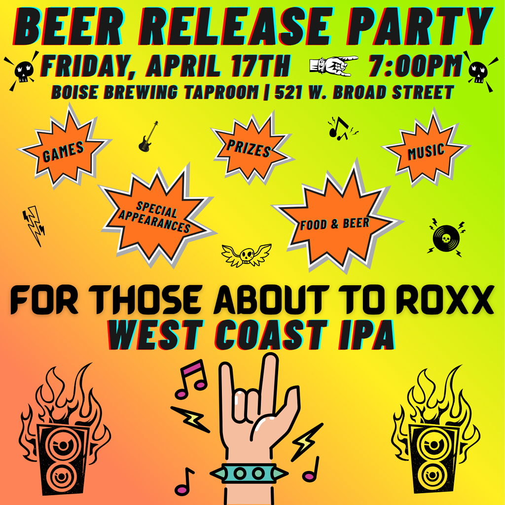 For Those About to ROXX by Boise Brewing