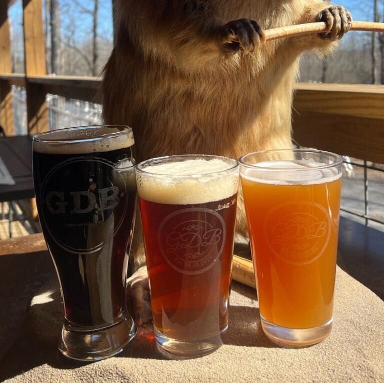 RED AND BLACK LUMBERJACK by Gad Dam Brewing