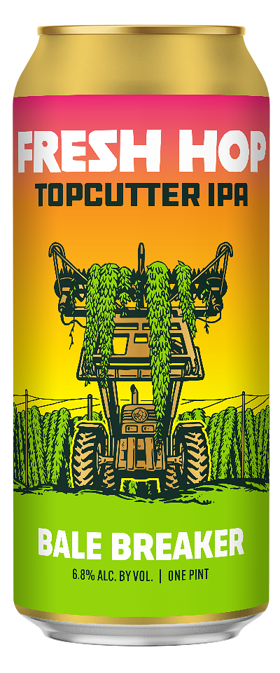 Bale Breaker Topcutter Fresh Hop IPA by Saddle Rock Pub & Brewery