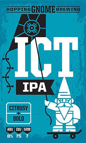 ICT IPA by Hopping Gnome Brewing Company