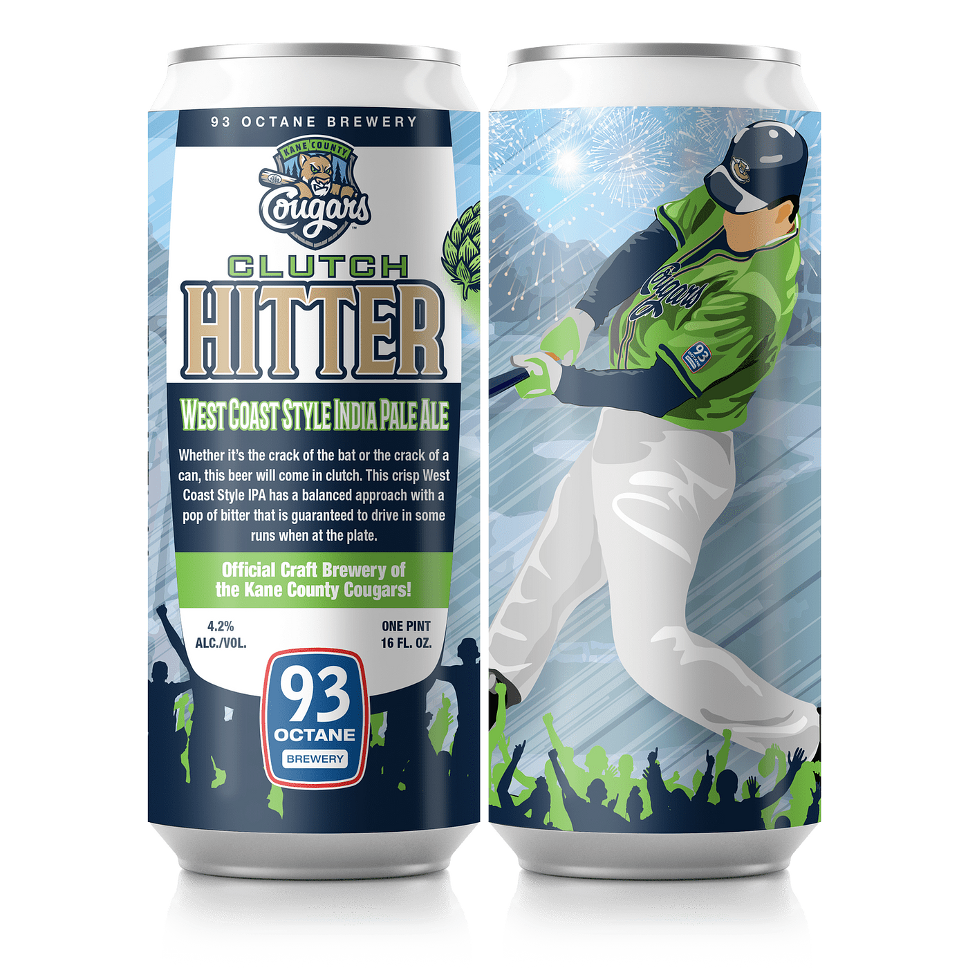 Clutch Hitter by 93 Octane Brewery