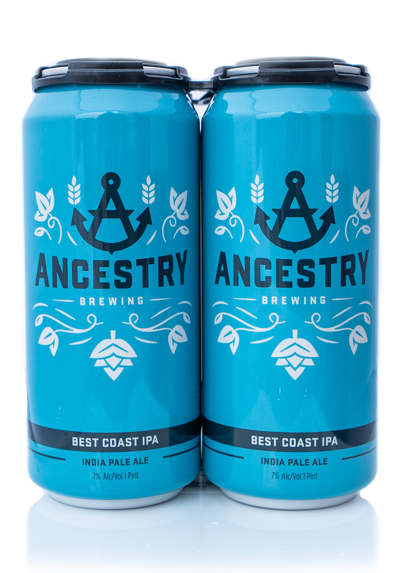 Best Coast IPA by Ancestry Brewery