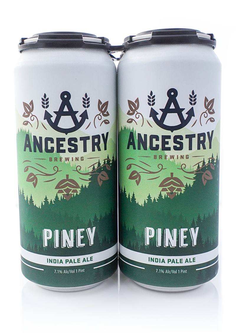 Piney IPA by Ancestry Brewery