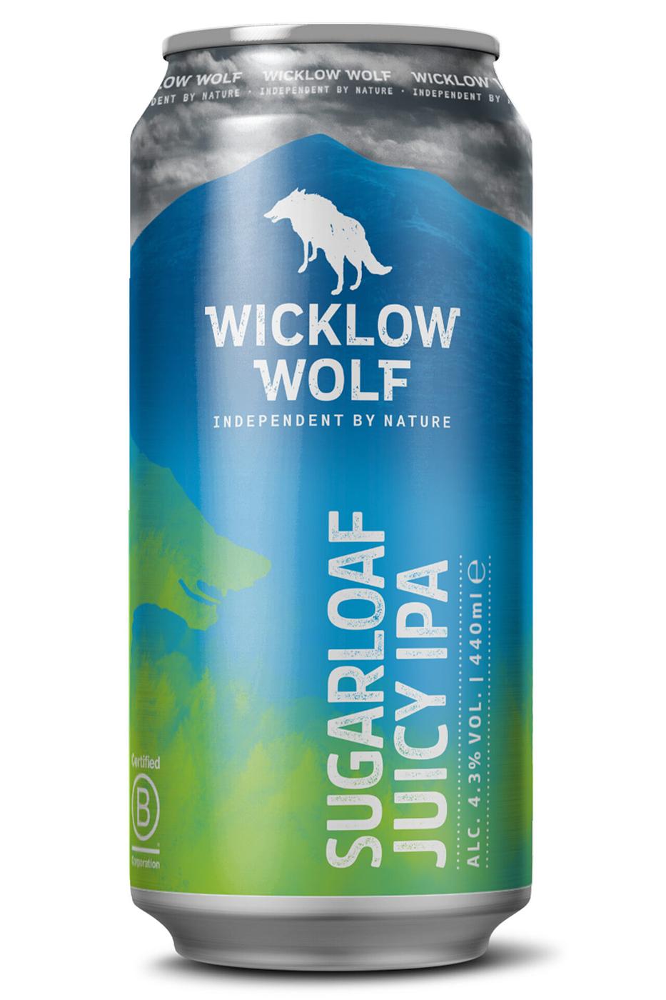 Sugarloaf Juicy IPA by Wicklow Wolf Brewing Company