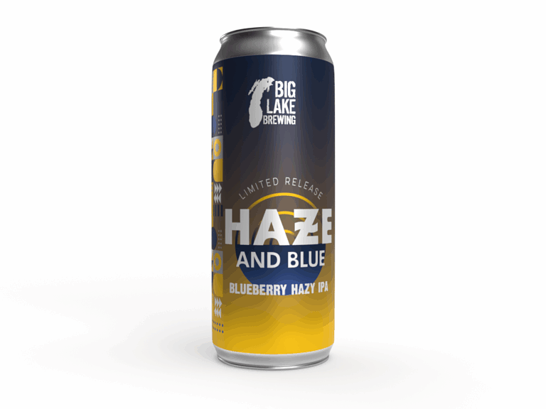 Haze and Blue by Big Lake Brewing
