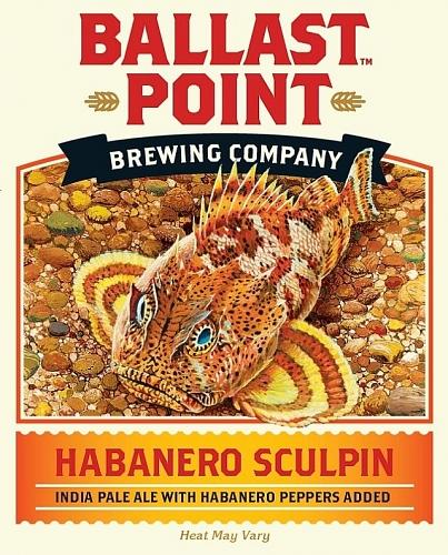 Habanero Sculpin by Ballast Point Brewing