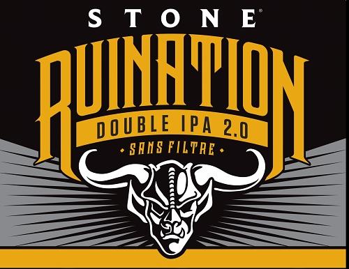 Stone Ruination Double IPA 2.0 by Stone Brewing