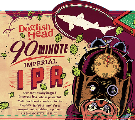 90 Minute IPA by Dogfish Head Craft Brewery
