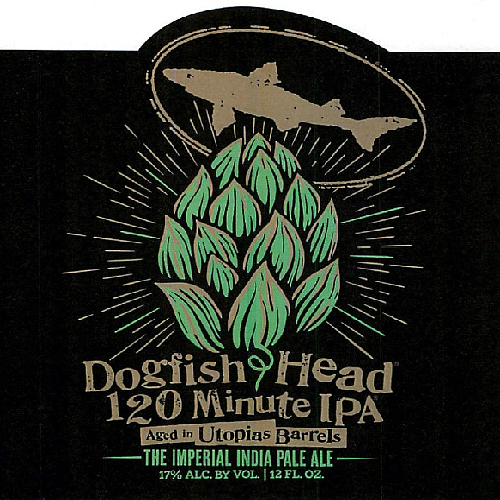 120 Minute IPA by Dogfish Head Craft Brewery