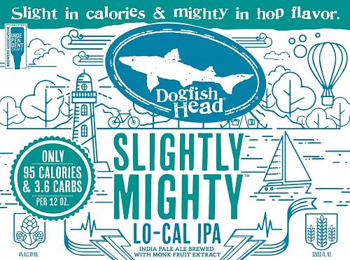 Slightly Mighty Lo-Cal IPA by Dogfish Head Craft Brewery