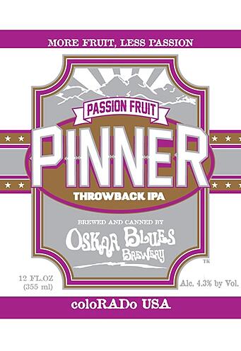Pinner Throwback IPA by Oskar Blues Brewery