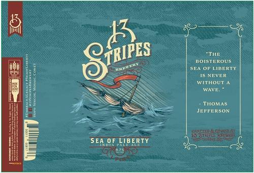 Sea of Liberty by 13 Stripes Brewery