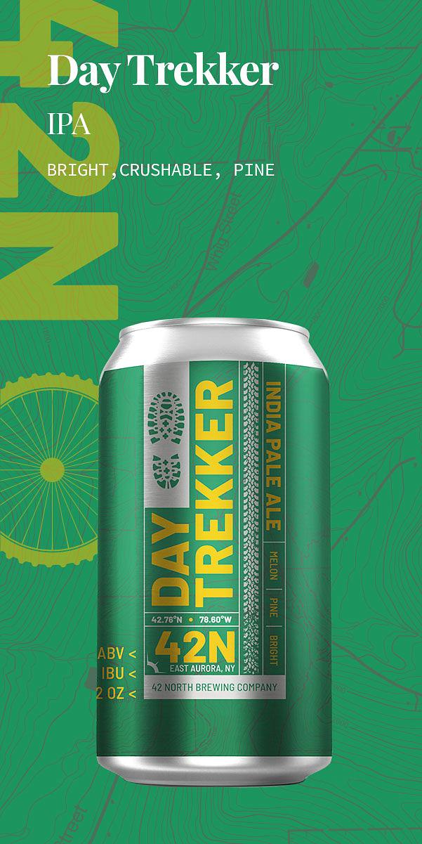 Day Trekker IPA by 32 North Brewing Co
