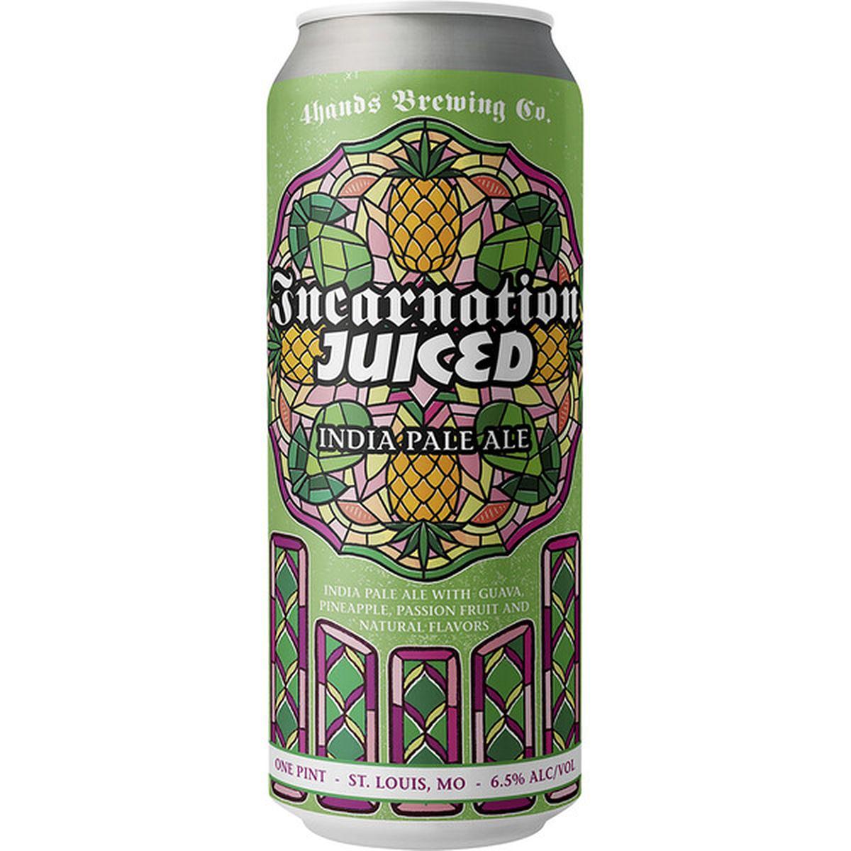 Incarnation Juiced by 4 Hands Brewing Co
