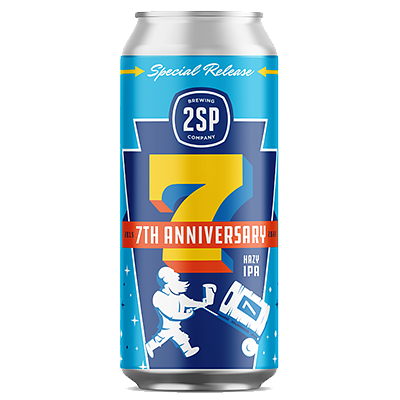 7th Anniversary Hazy IPA by 2SP Brewing Company
