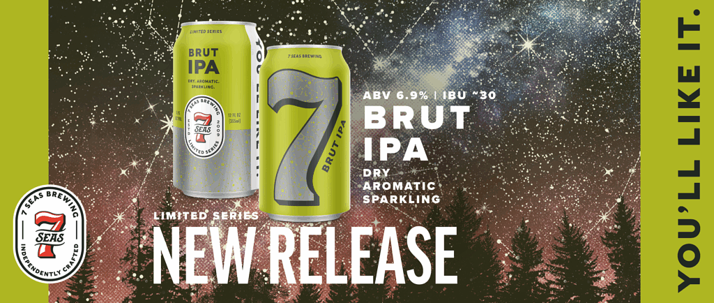 Brut IPA by 7 Seas Brewing Co - Gig Harbor