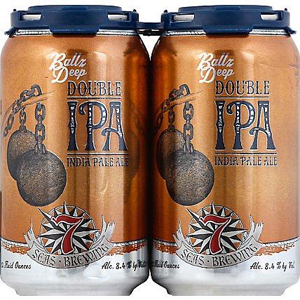 Ballz Deep Double IPA by 7 Seas Brewing Co - Gig Harbor