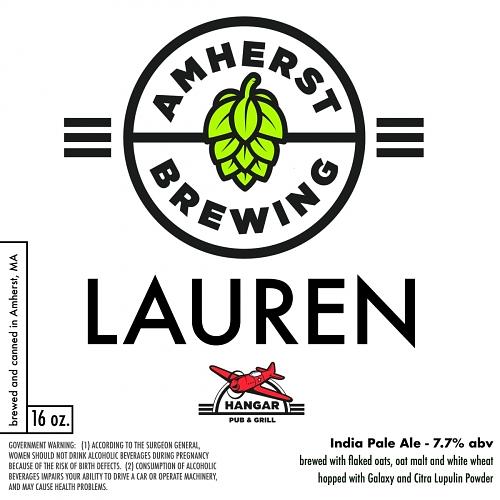 LAUREN by Amherst Brewing Co / Hangar Pub and Grill