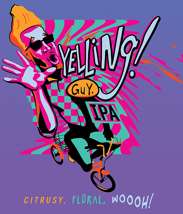 Yelling Guy by Appleton Beer Factory