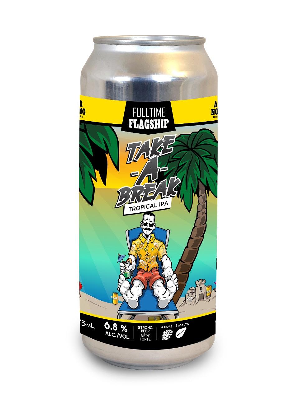 Take-A-Break Tropical IPA by All or Nothing Brewhouse
