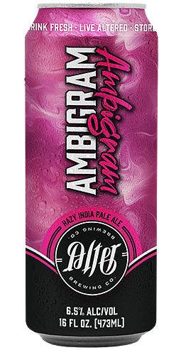 Ambigram by Alter Brewing Company