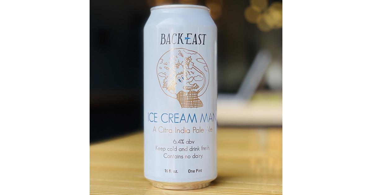 Ice Cream Man IPA by Back East Brewing