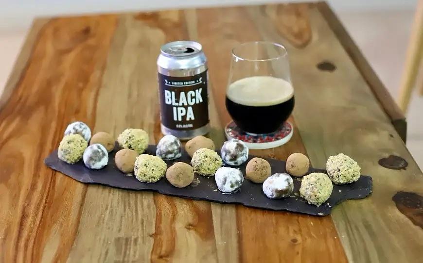Black Truffle Pig Black IPA by Backroom Brewery
