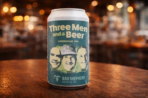 Three Men & A Beer by Bad Shepherd Brewing Co