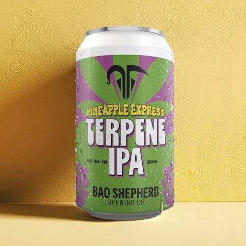 Pineapple Express Terpene IPA by Bad Shepherd Brewing Co