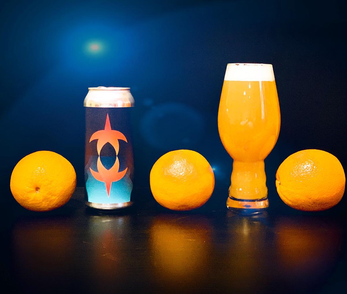 Double Orange Starfish Tallboy by Aslin Beer Company