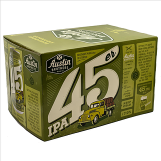 45er IPA by Austin Brothers' Beer Company