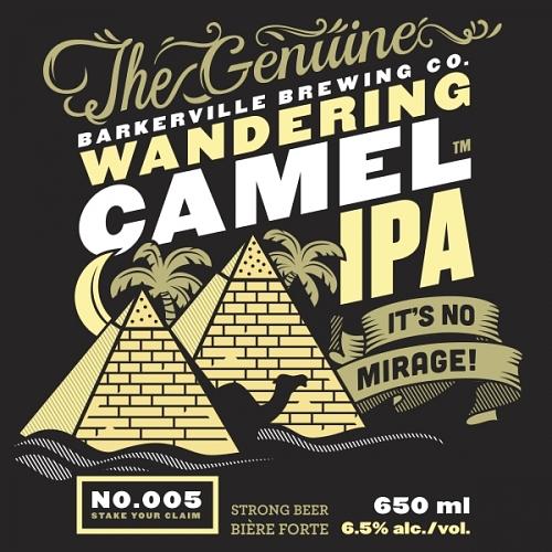Wandering Camel IPA by Barkerville Brewing